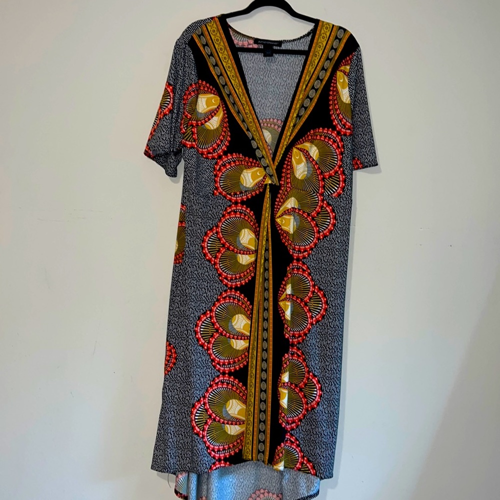 High low plus size dress